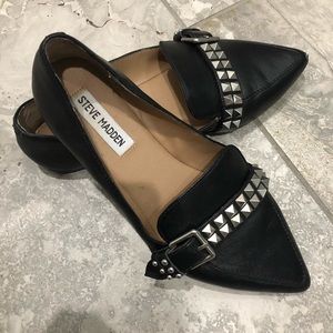 Steve Madden studded flat